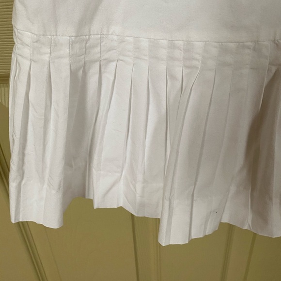 Banana Republic White Pleated Dress - Picture 3 of 6